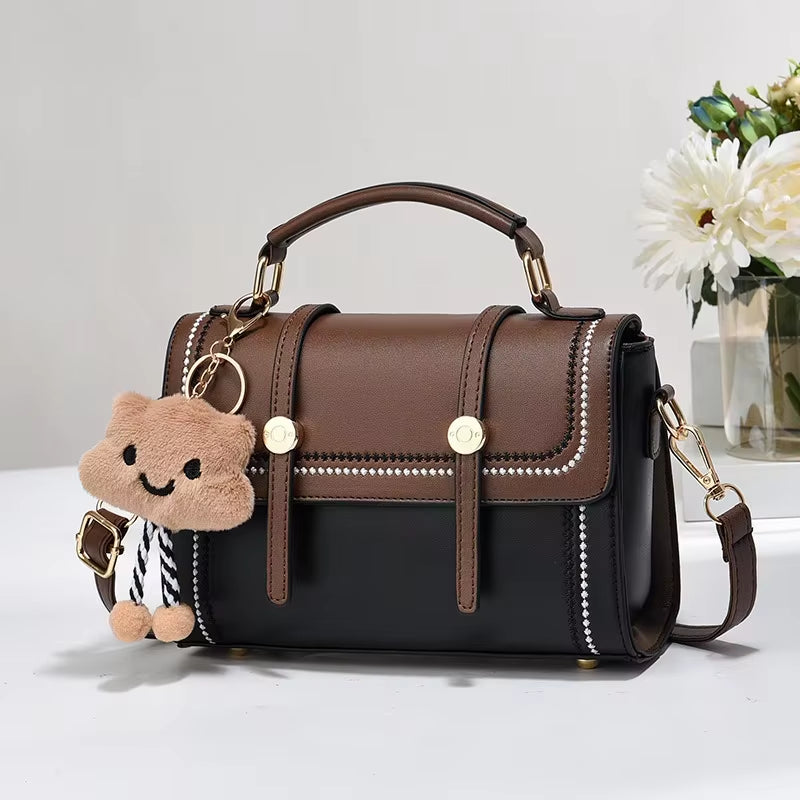 2025 Latest Luxury Designer Handbags for Women High Quality PU Leather Big Sizes Trendy Fashionable Womens Leather Tote Bag
