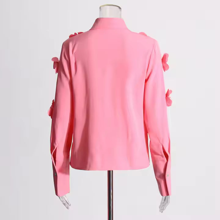 Elevate Your Style with the Petal Power Suit - Elegant 2-Piece Set for Women