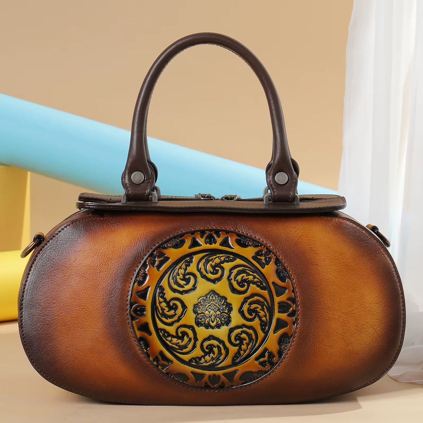 Custom Luxury Handbags Female Top Handle Women Bag Handbag Genuine Leather Handbags for Women