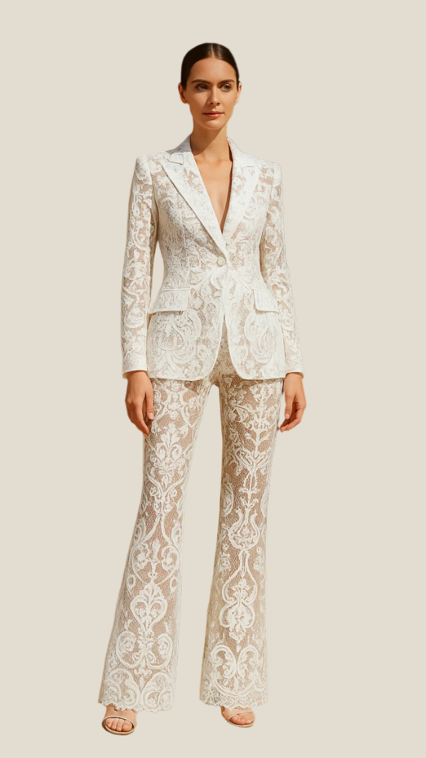 Elevate Your Style with our Mesh Sequin Suit