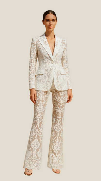 Elevate Your Style with our Mesh Sequin Suit