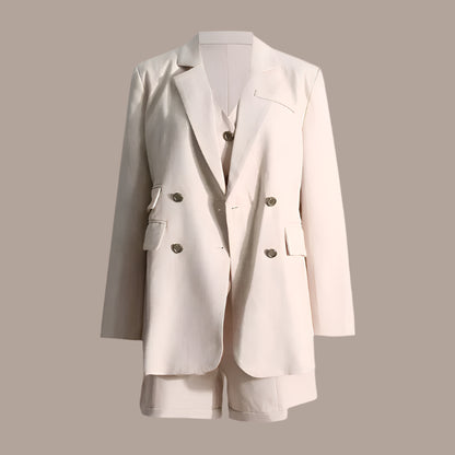  Lapel  Blazer set