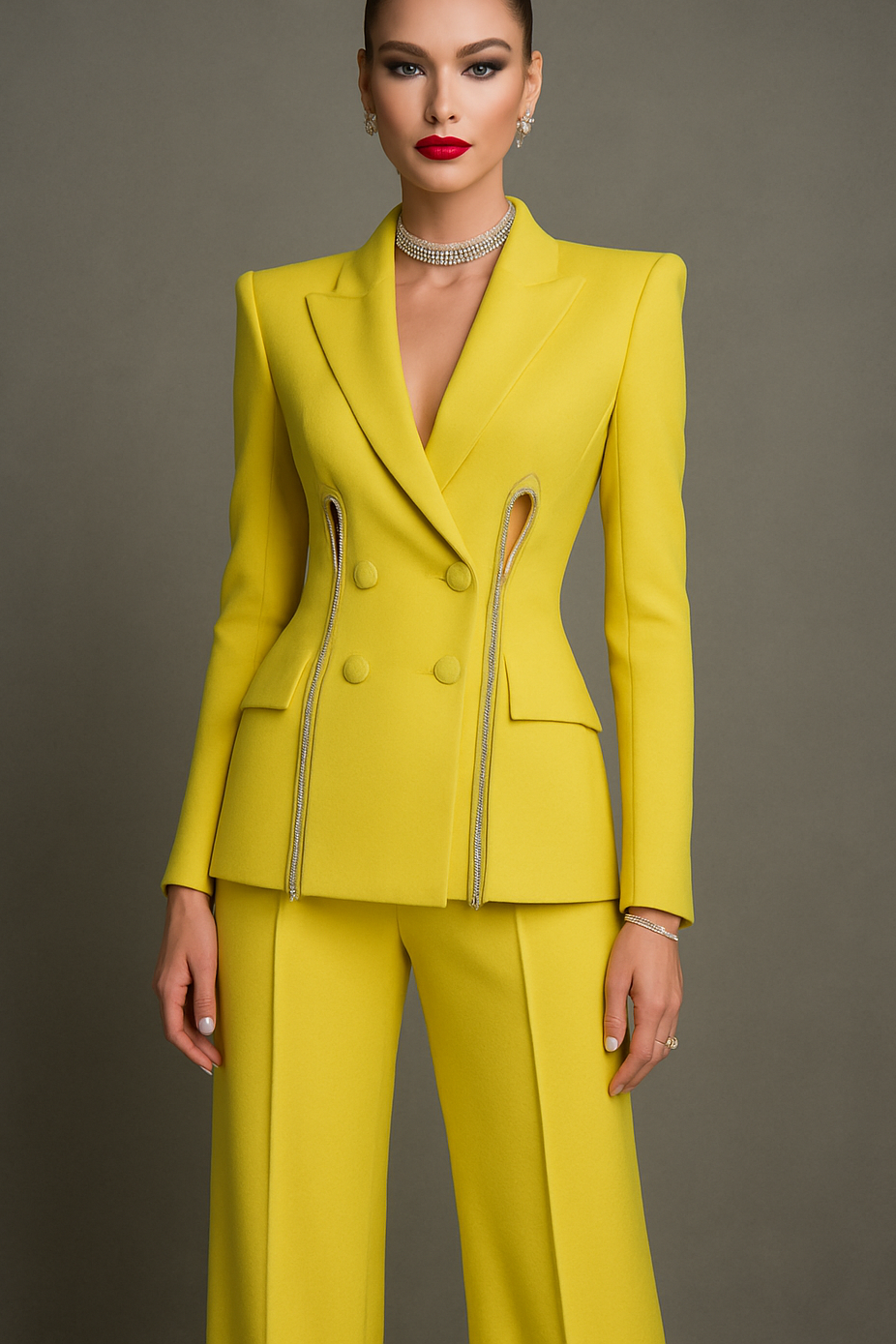 Goldener  Blazer