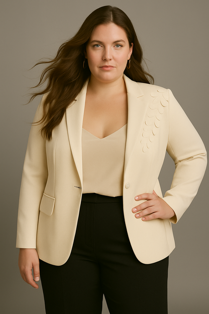 Chic Perle Sauvage Blazer for Women - Effortlessly Stylish and Versatile