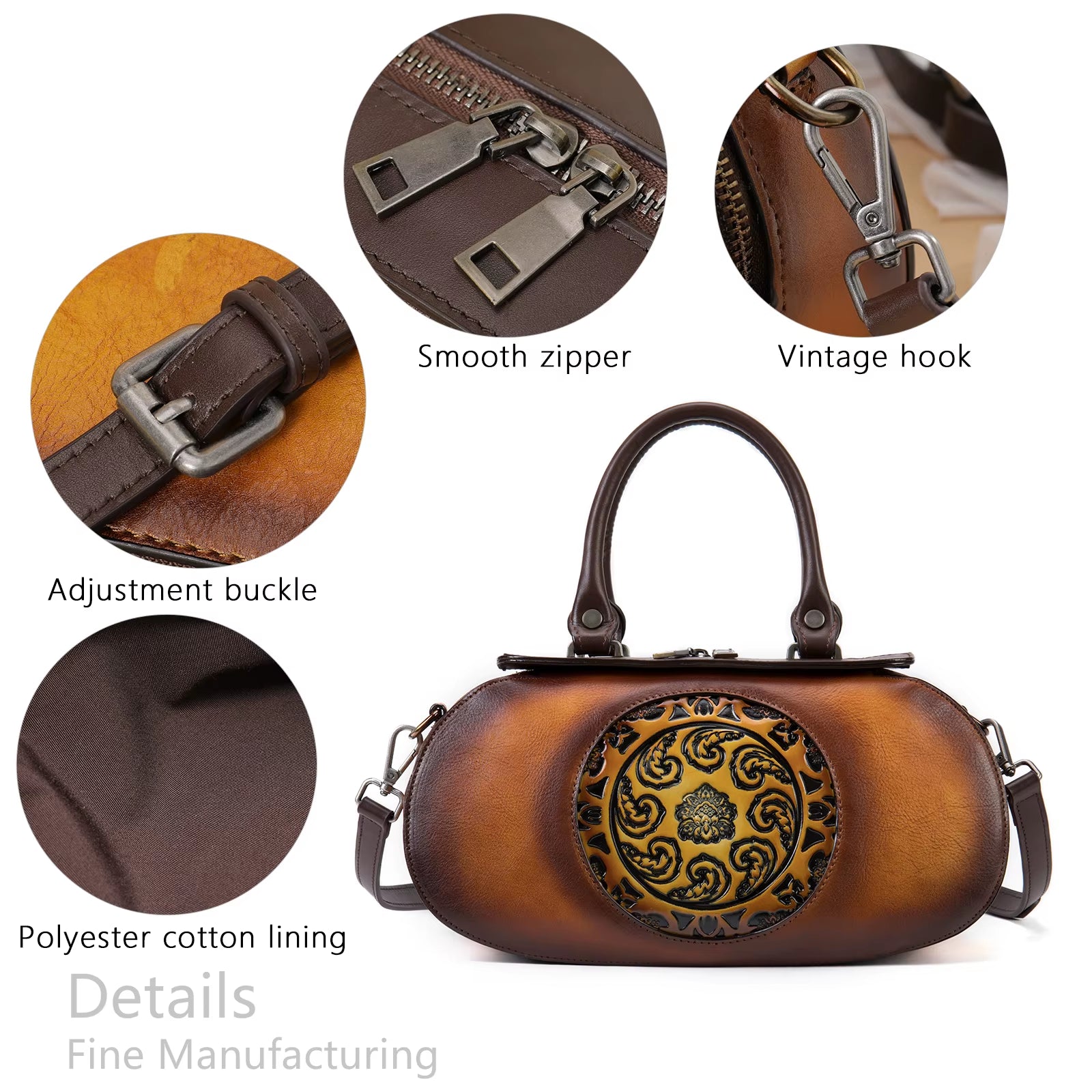 Custom Luxury Handbags Female Top Handle Women Bag Handbag Genuine Leather Handbags for Women