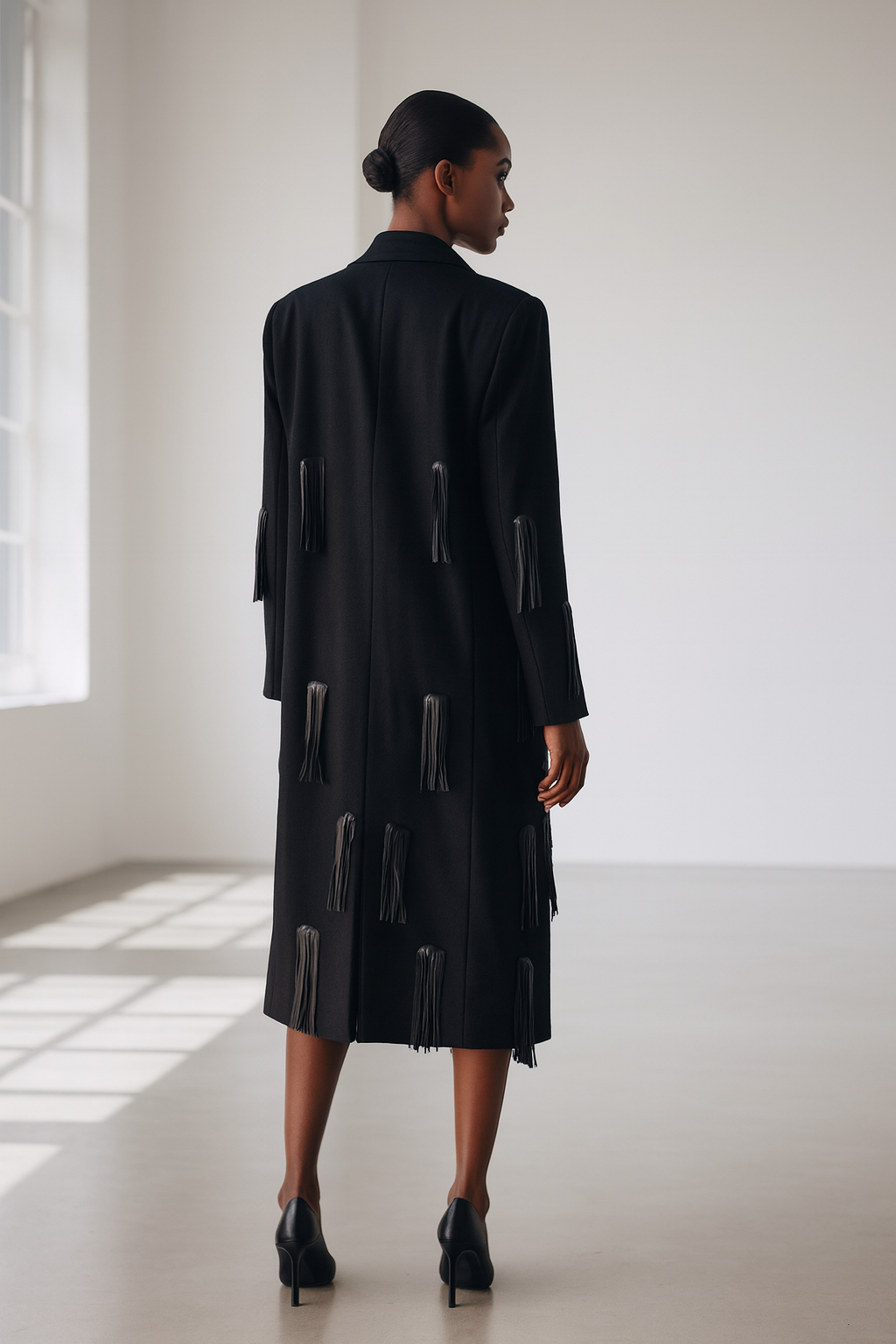 Nocturne Fringe Coat