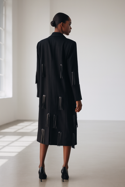 Nocturne Fringe Coat