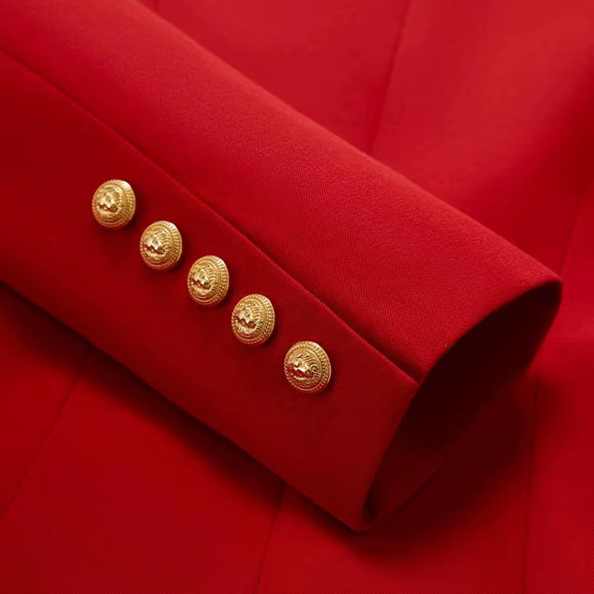 Chic Verde Noir Double-Breasted Blazer for Women - Effortless Elegance and Versatile Styling