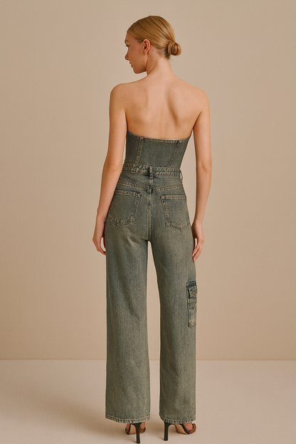 Vintage Bloom Jeans