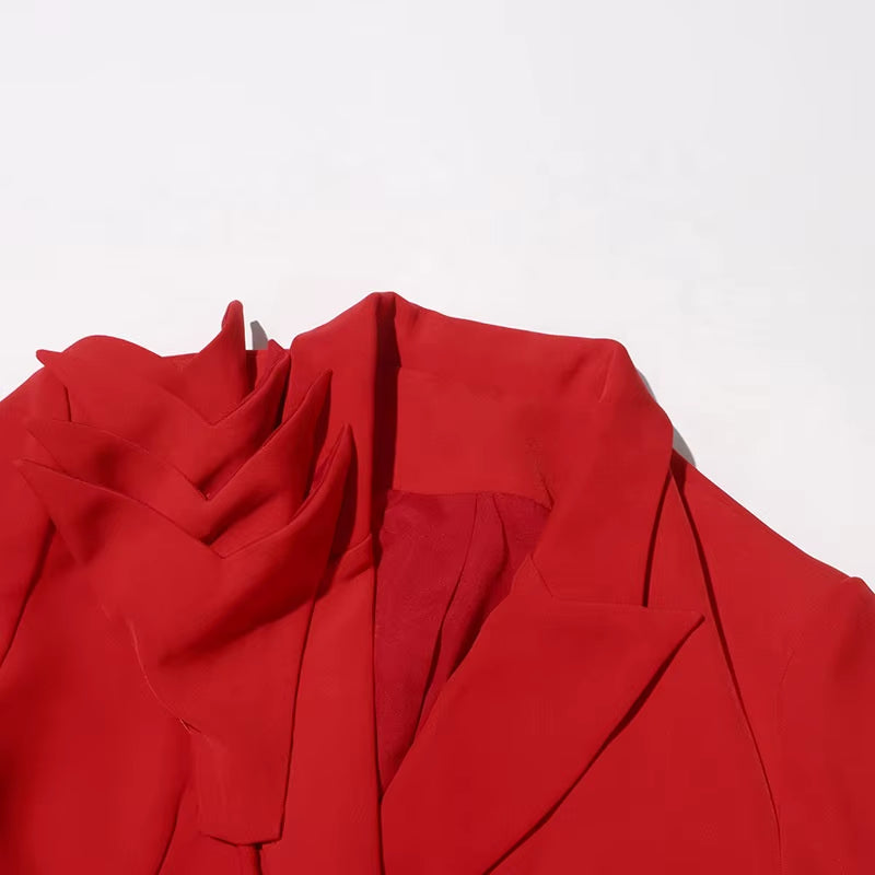 Red Rose Blazer