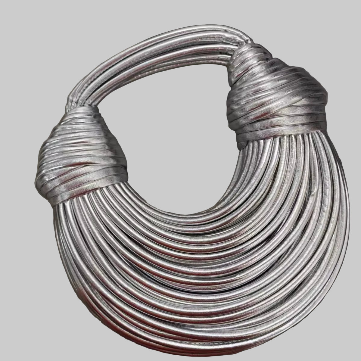 2024 New Fashion Luxury Designer Handbags Woven Noodle Crossbody Bag Rope Knotted Pulled Clutch Bag Women Rainbow Mini Hand Bag