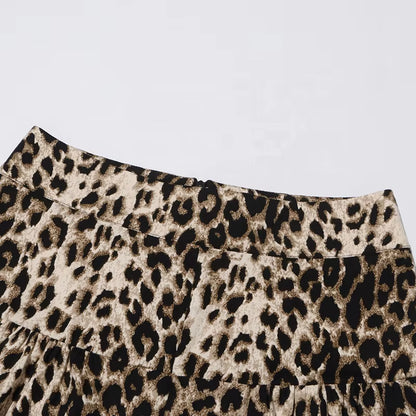 OUDINA Street Loose Large Pocket Zipper Elastic Waist Oversized Trousers Casual Cargo Pants Women