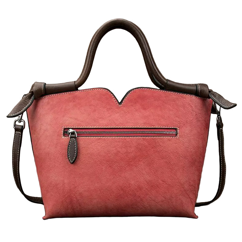 Westal Top Handle Lady Bags Handmade Vintage Hobo Crossbody Handbags Tote Bag Genuine Leather Shoulder for Women