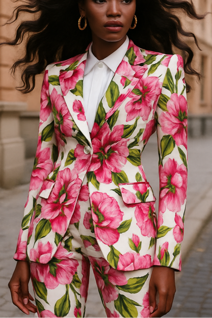 "The Peony Statement Suit"