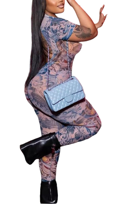 TESSA - Backless Bodycon Jumpsuit