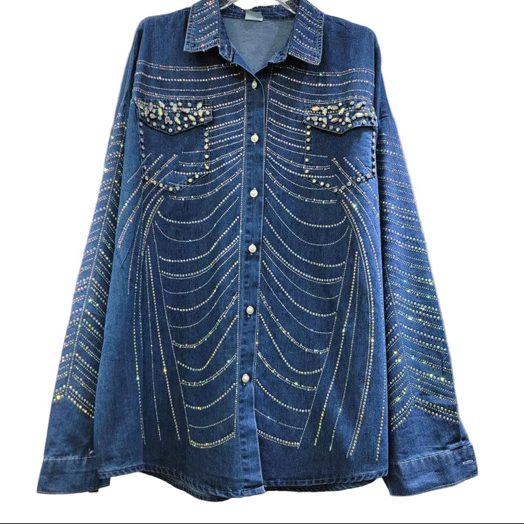 OUDINA Fall High Waist Straight Striped Trousers Shirt Womens Clothing 2 Piece Pants Sets Women Two Pieces Pants Set