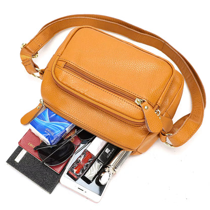 WESTAL Genuine Leather Small Bags Women Handbags Ladies Leather Designer Crossbody Bag Leather Shoulder Bags