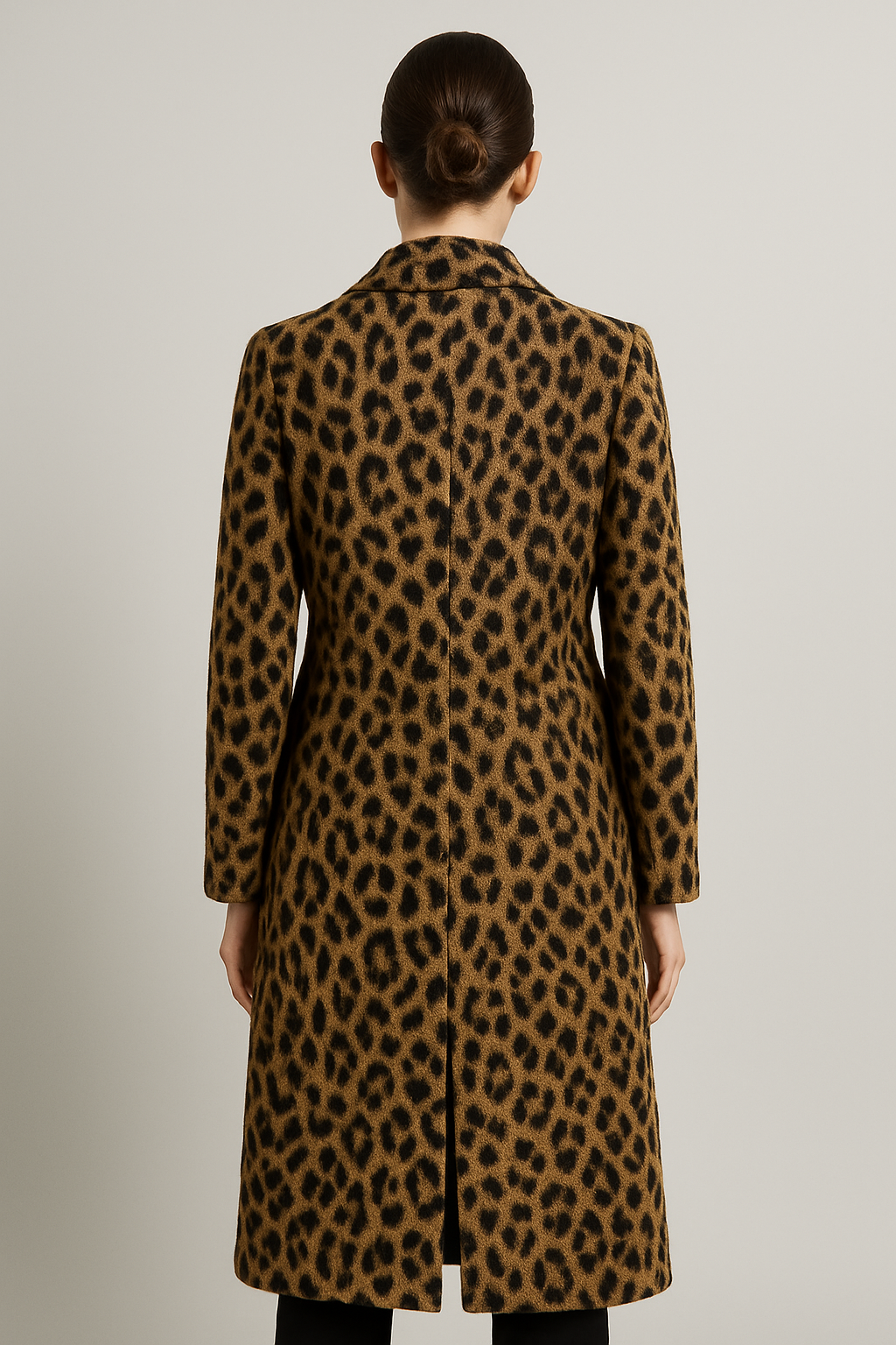Savannah Luxe Leopard Print Winter Coat - Embrace Glamour and Warmth This Season