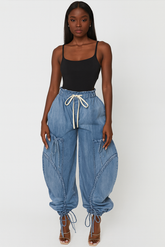 Ruched Pants