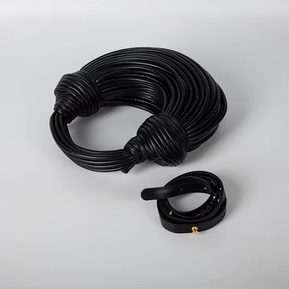 2024 New Fashion Luxury Designer Handbags Woven Noodle Crossbody Bag Rope Knotted Pulled Clutch Bag Women Rainbow Mini Hand Bag