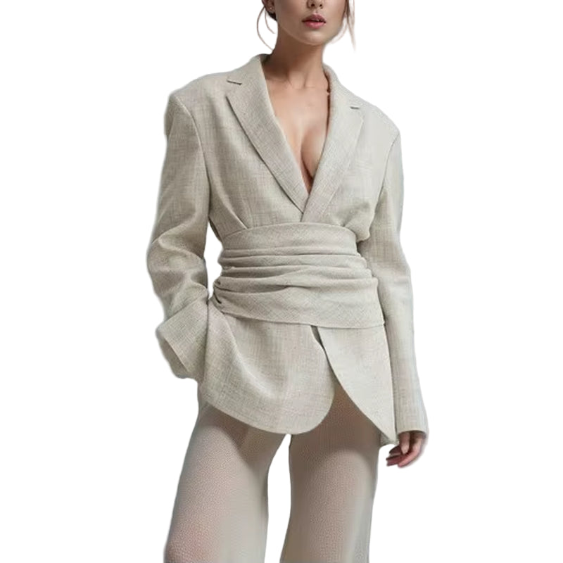 Elevate Your Wardrobe with OUDINA's Stylish Slim Fit Women's Blazer - Perfect for Any Occasion!