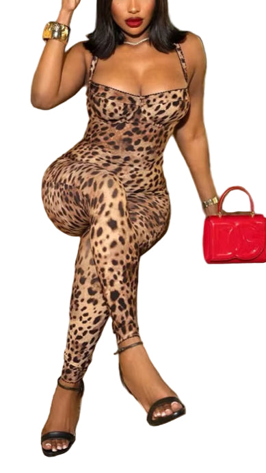 Leoparda Jumpsuits 