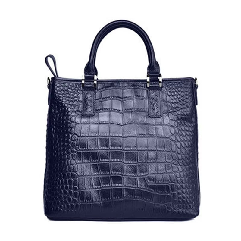 Custom Crocodile Print Women Leather Handbag Ladies Shoulder Crossbody Bags Genuine Leather Women Bag Handbags