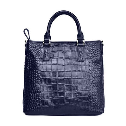 Custom Crocodile Print Women Leather Handbag Ladies Shoulder Crossbody Bags Genuine Leather Women Bag Handbags
