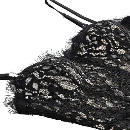 OUDINA Luxury Fashion Summer See-Through Lace Sleeveless Casual Elegant Party Gowns for Women Evening Dresses