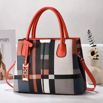 2025 New Fashion All-Match Handbag Simple Mother Bag Large Capacity Shoulder Crossbody Bag