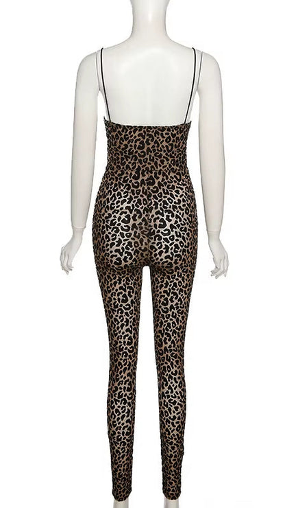 OUDINA Ladies Trend Sexy Backless High Waist Tight Casual Sports Jumpsuit Bodycon Jumpsuits for Women