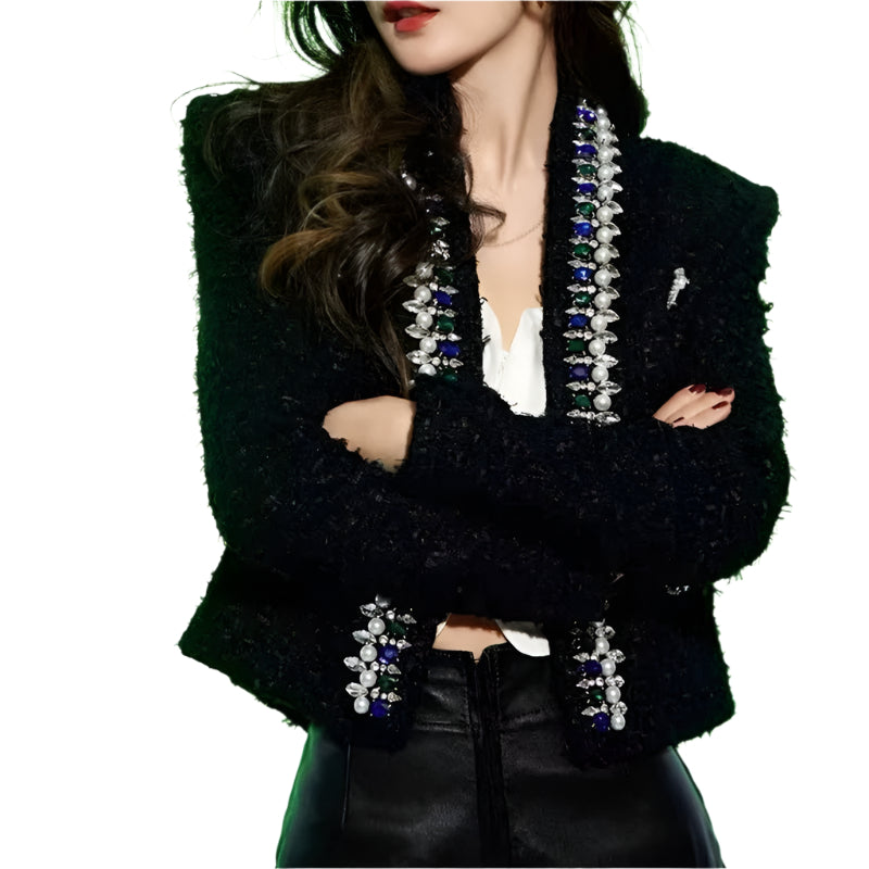 off Shoulder Blazer Femme 