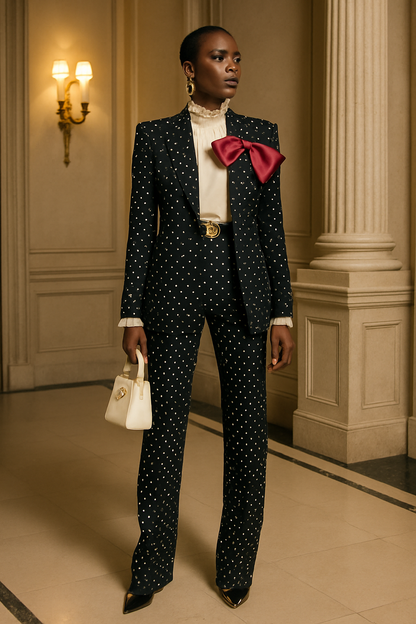 The Polka Glam PowerSuit