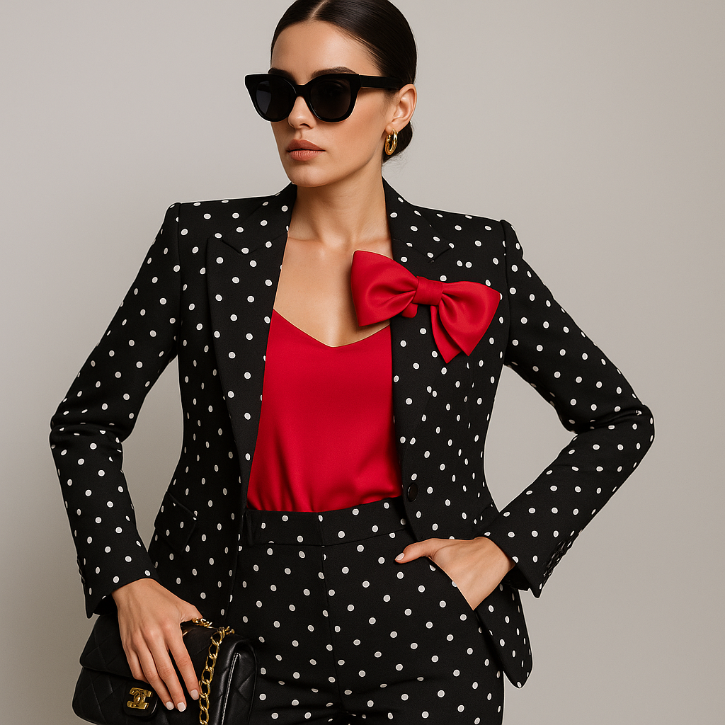 The Polka Glam PowerSuit