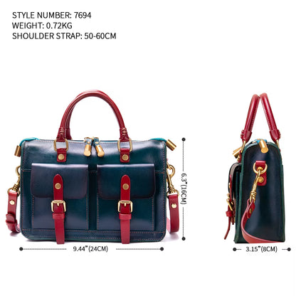 WESTAL Genuine Leather Messenger Bag Crossbody Bags Luxury Handbags Women Small Tote Handbag Shoulder Bags for Women