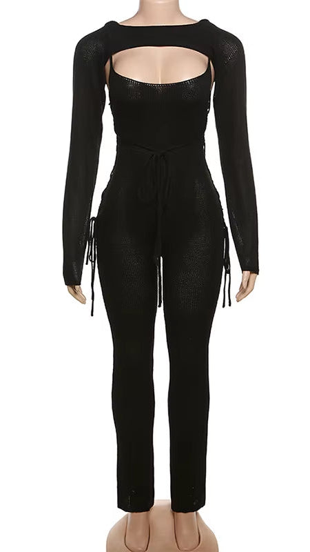 Knitted Bodysuit Set