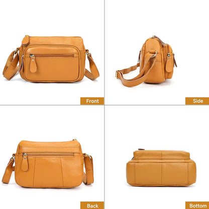 WESTAL Genuine Leather Small Bags Women Handbags Ladies Leather Designer Crossbody Bag Leather Shoulder Bags