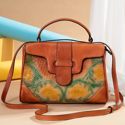 Custom Luxury Handbags Female Top Handle Women Bag Handbag Genuine Leather Handbags for Women