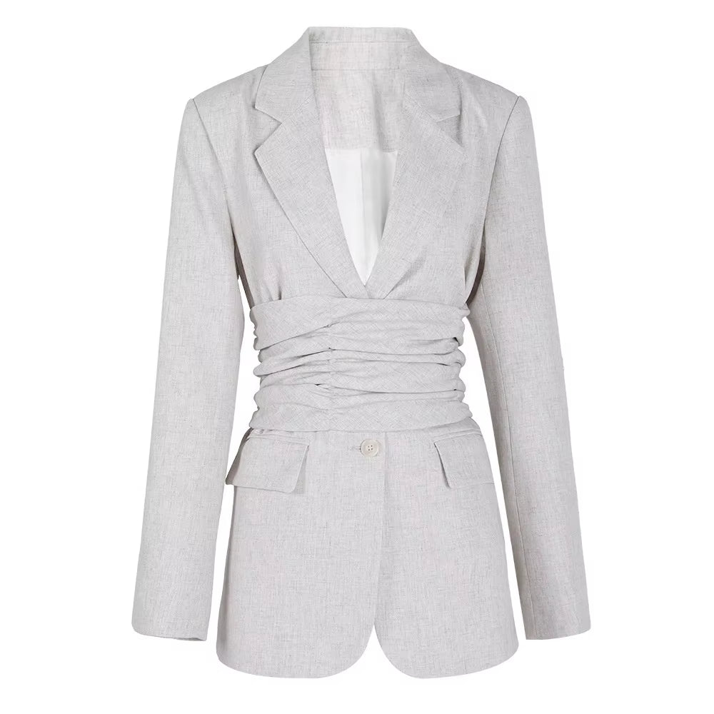 Elevate Your Wardrobe with OUDINA's Stylish Slim Fit Women's Blazer - Perfect for Any Occasion!