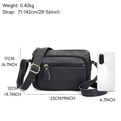 WESTAL Genuine Leather Small Bags Women Handbags Ladies Leather Designer Crossbody Bag Leather Shoulder Bags