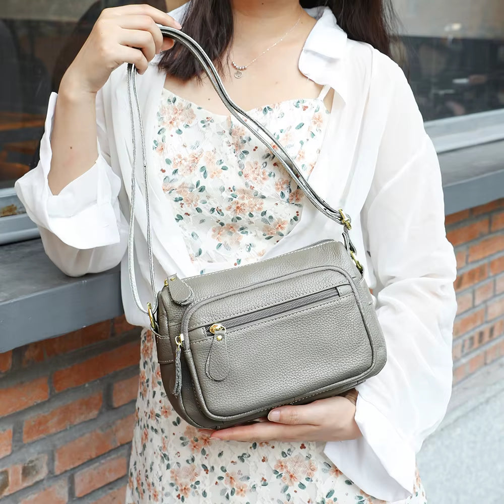 WESTAL Genuine Leather Small Bags Women Handbags Ladies Leather Designer Crossbody Bag Leather Shoulder Bags