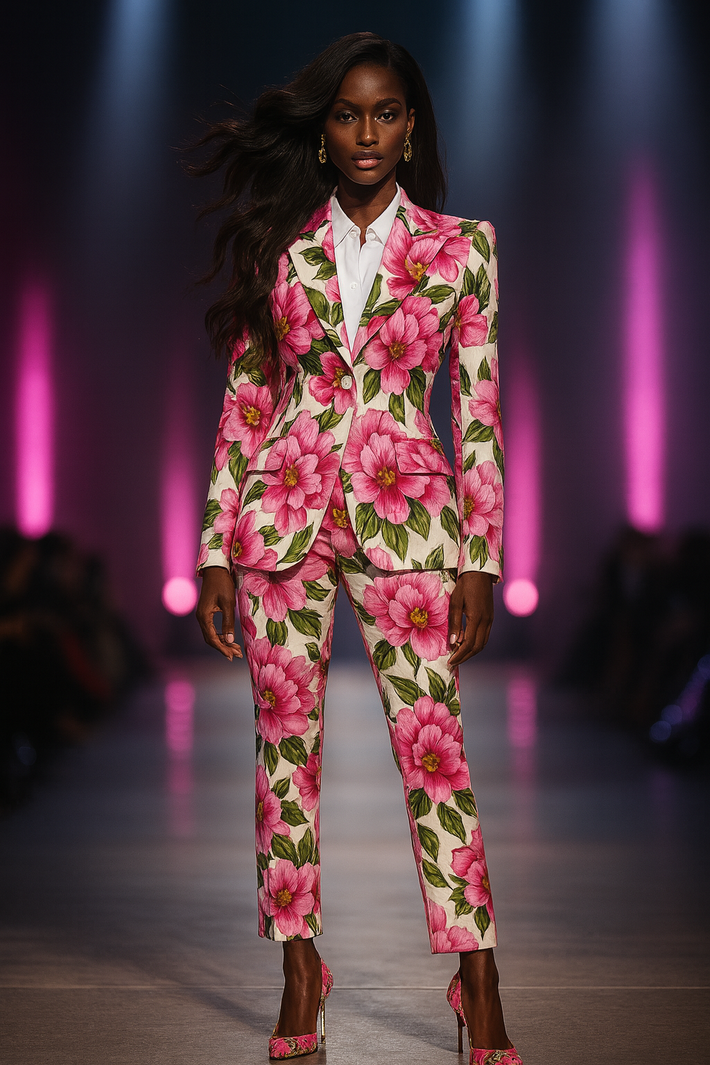 "The Peony Statement Suit"