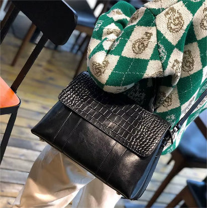 WESTAL Leather Ladies Handbags Large Capacity Leather Shoulder Bag Handbags Genuine Leather Handbags for Women