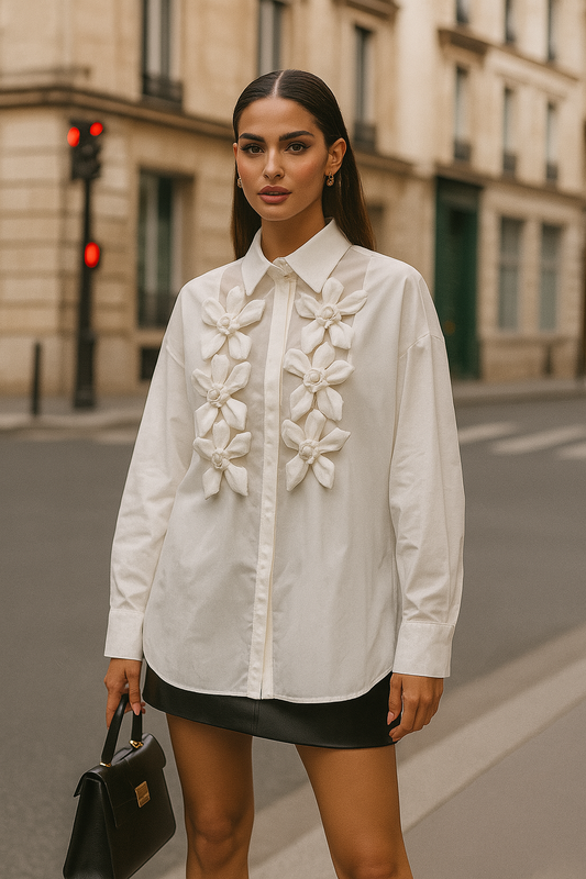 Elevate Your Wardrobe with the Bloomline Vintage Casual Blouse for Women
