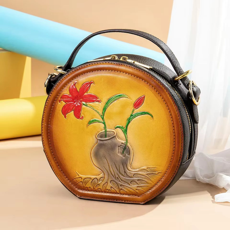 Custom Luxury Handbags Female Top Handle Women Bag Handbag Genuine Leather Handbags for Women