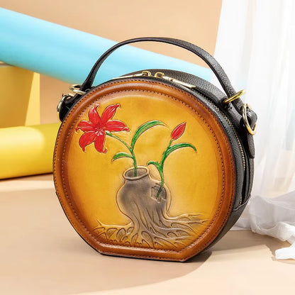 Custom Luxury Handbags Female Top Handle Women Bag Handbag Genuine Leather Handbags for Women