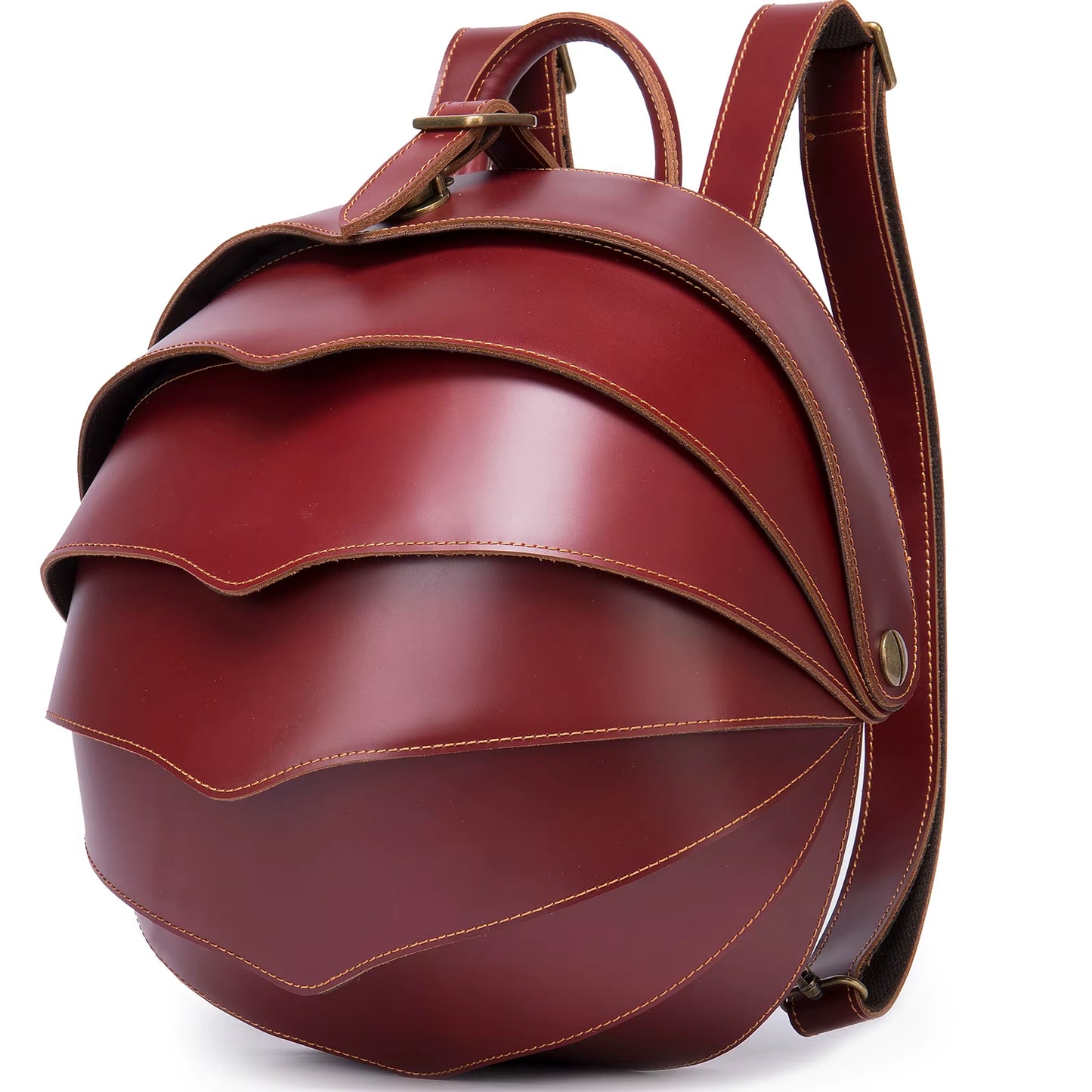 MARRANT Design Genuine Leather Women Men Backpack Large Capacity Waterproof Backpack Travel Outdoor Backpack