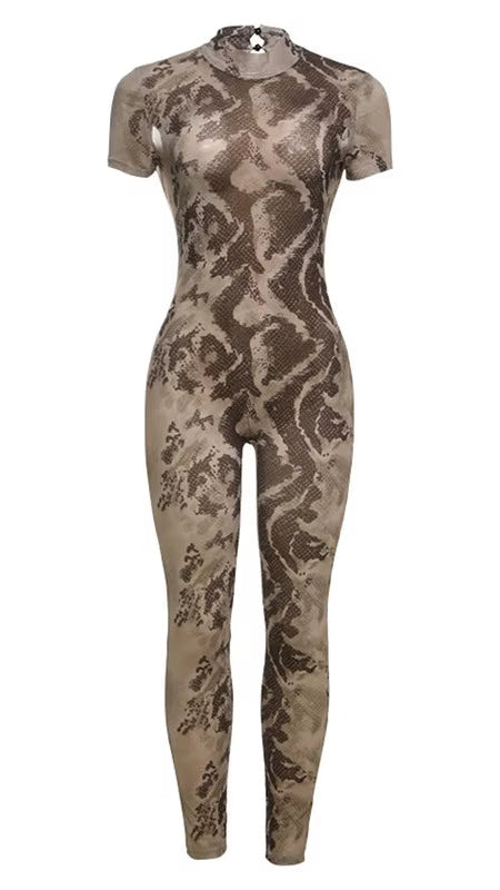 TESSA - Backless Bodycon Jumpsuit