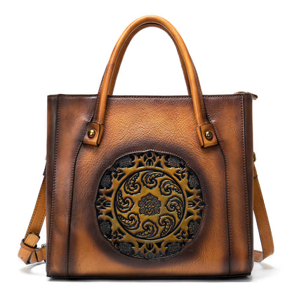 Marrant B255 Elegant Vintage Genuine Leather Bag Handbag Bags Women Handbags Ladies Luxury Handbags for Women Genuine Leather