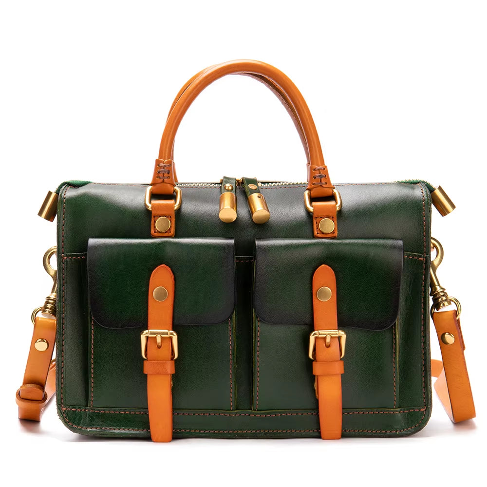 WESTAL Genuine Leather Messenger Bag Crossbody Bags Luxury Handbags Women Small Tote Handbag Shoulder Bags for Women